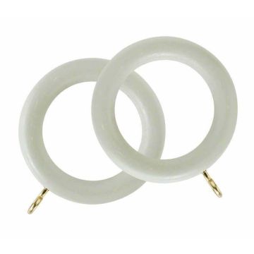 Rolls Honister Curtain Rings for 28mm Curtain Poles (4 per pack)