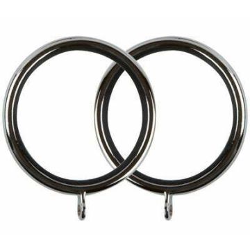 Galleria Curtain Rings for 50mm Curtain Poles (6 per pack)