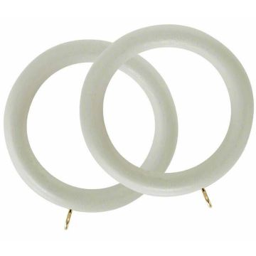 Rolls Honister Curtain Rings for 50mm Curtain Poles